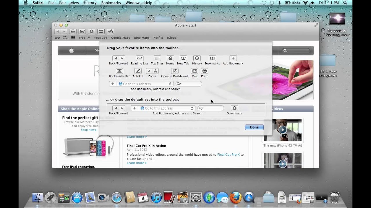 mac toolbar for windows